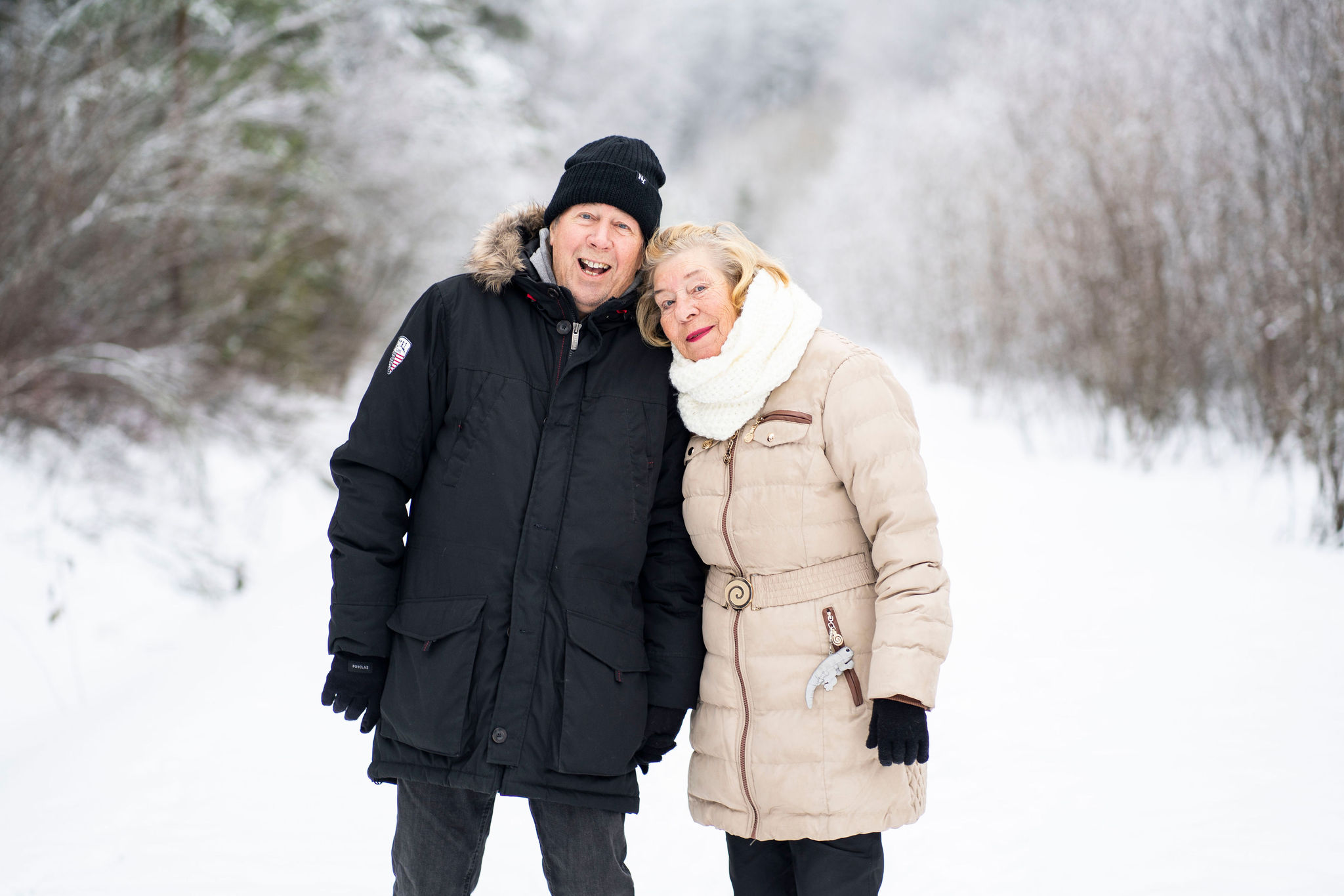 Christa Carpelanin vanhemmat.